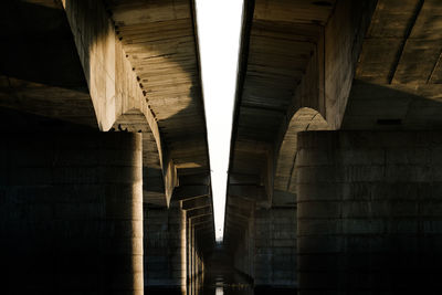 Low angle view of bridge