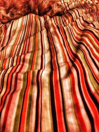Full frame shot of red rock
