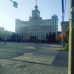 View of buildings in city