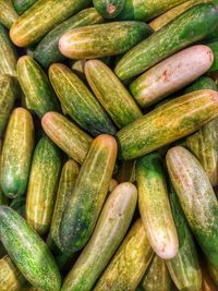 Full frame shot of vegetables at market