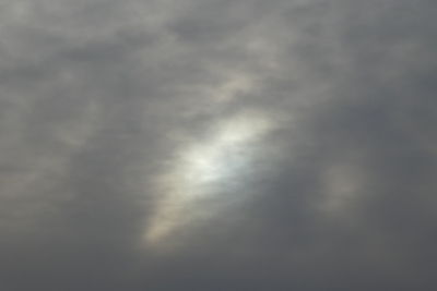 Low angle view of storm clouds in sky