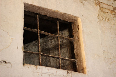 Low angle view of old building