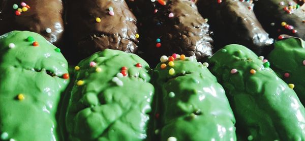 Close-up of multi colored candies