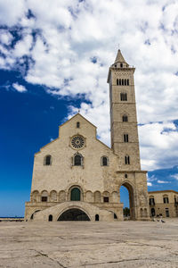 Low angle view of historical building against sky