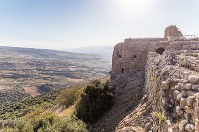 Panoramic view of castle against sky