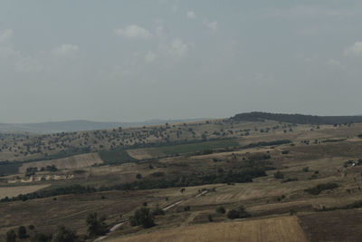 Landscape against sky