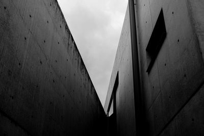 Low angle view of building against sky