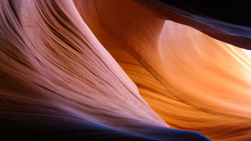 Scenic view of rock formation