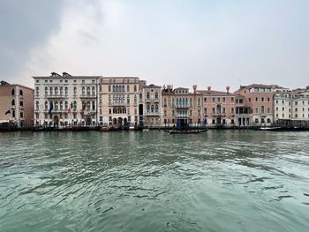 Buildings in water