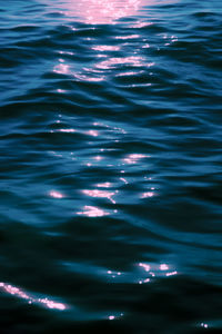 Close-up of rippled water