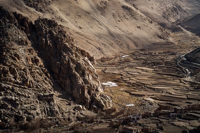 Aerial view of landscape