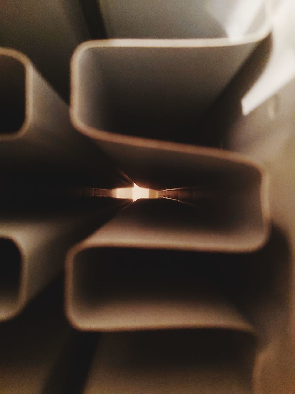 HIGH ANGLE VIEW OF BREAD IN GLASS ON TABLE