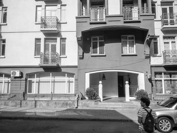 Street amidst buildings in city