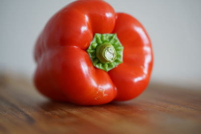 Close-up of tomatoes on table