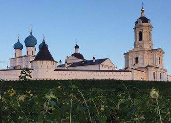 View of church against clear sky