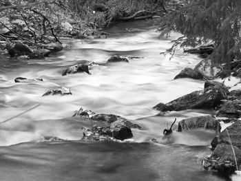 Scenic view of river against sky