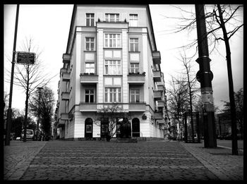 Buildings in city against sky