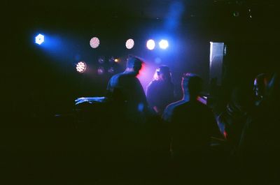 Crowd at music concert