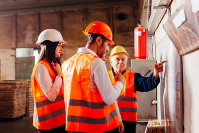 Group of people working