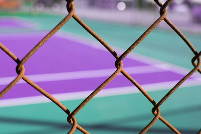 Full frame shot of chainlink fence