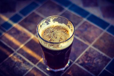 Close up of coffee