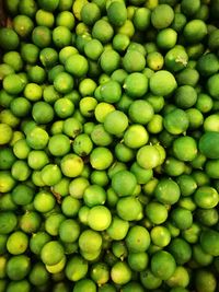 Full frame shot of green apples