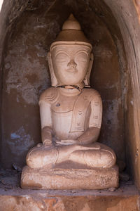 Close-up of buddha statue