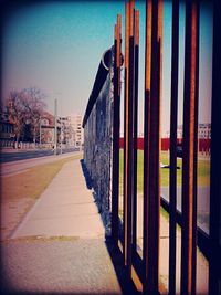 Walkway leading to building