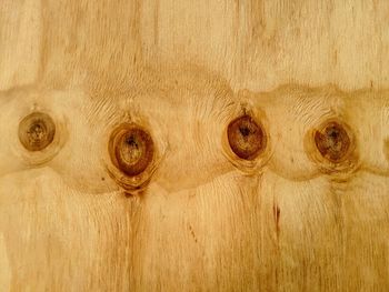 Full frame shot of old wooden table