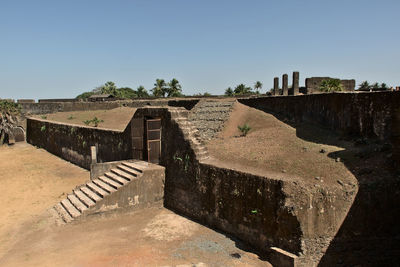 Built structure against clear sky