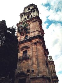 Low angle view of old building