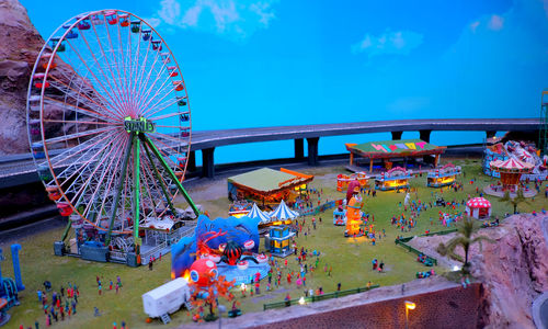 Ferris wheel against sky