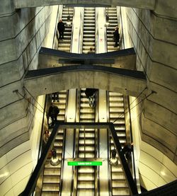 Staircase leading to building