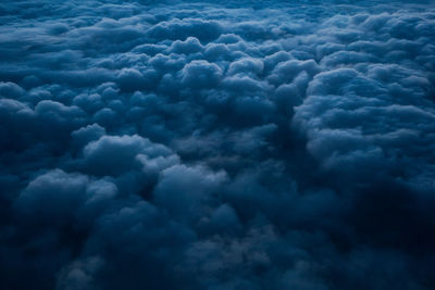 Low angle view of clouds in sky