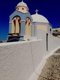 Built structure against blue sky