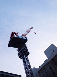 Low angle view of construction site