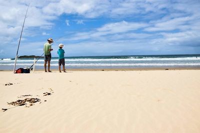 Women on beach