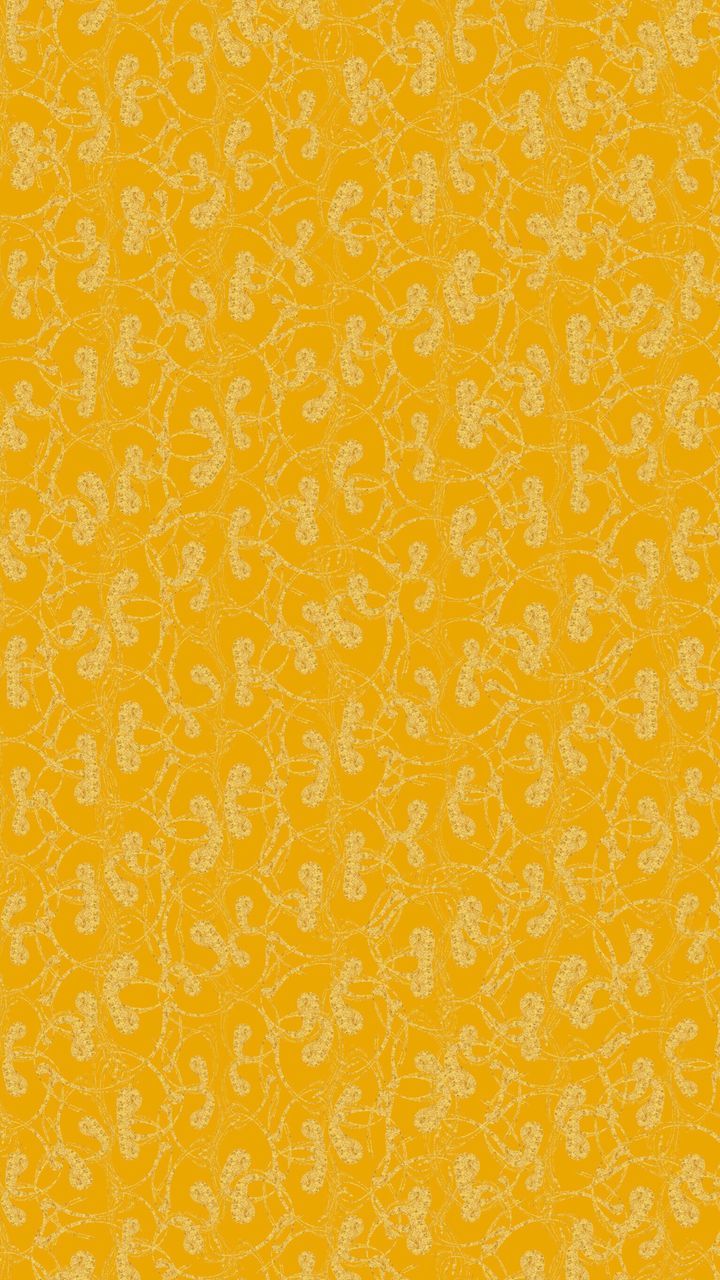 FULL FRAME SHOT OF YELLOW ORANGE PATTERN