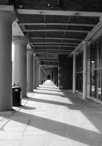 Corridor of building