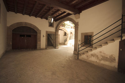 Interior of old building