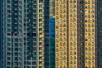 Low angle view of modern building