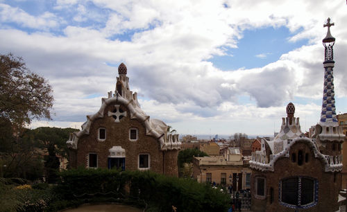 View of historic building against sky