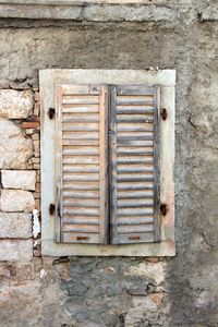 Window of old building