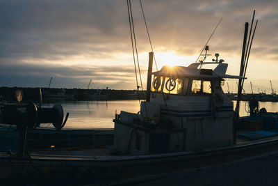 Boat in sea