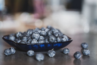 Close-up of fruit on table