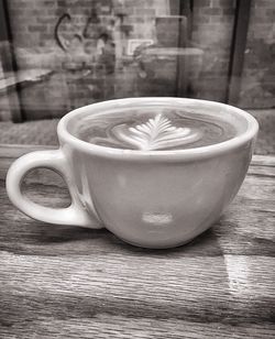 Close-up of coffee cup