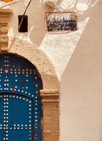 Low angle view of historic building