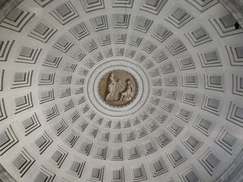 Low angle view of ceiling of building