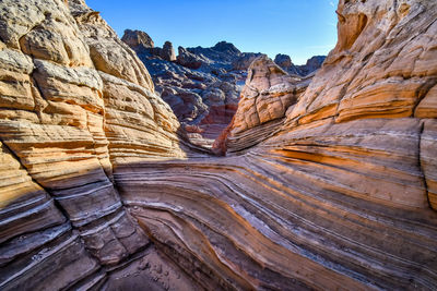 White pocket area of paria canyon-vermillion cliffs wilderness area