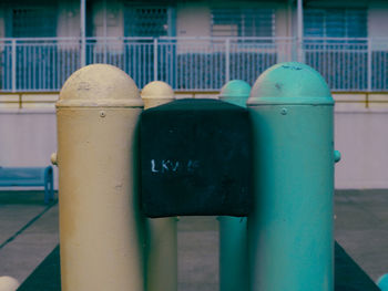 Close-up of playground 